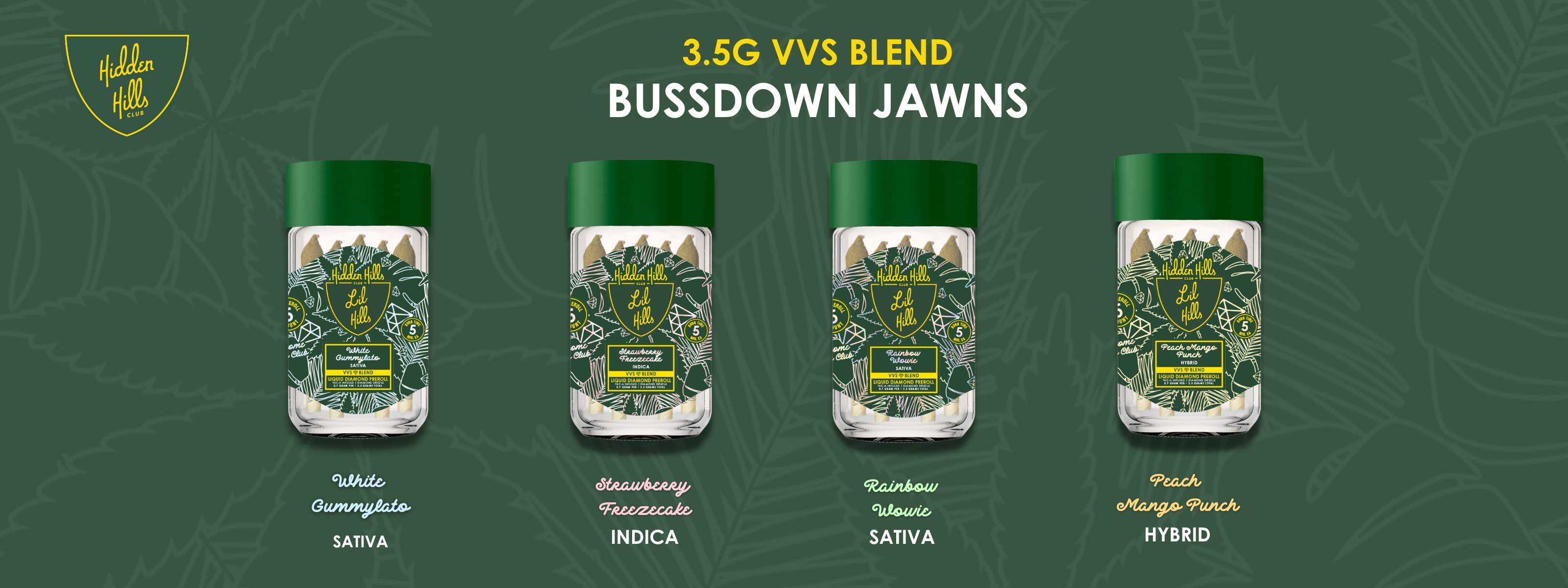 Bussdown Jawns Pre-Rolled Joints | Sativa, Indica, Hybrid THC-A Strains