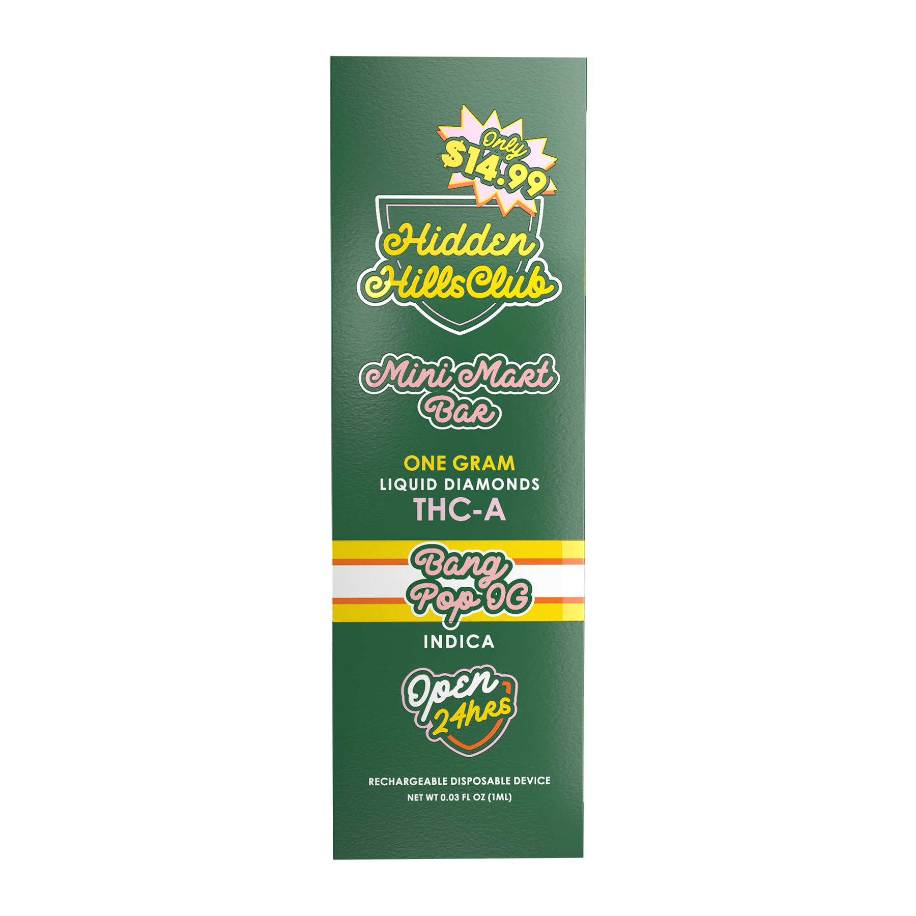Bang Pop OG | Indica Disposable | Mini Mart
